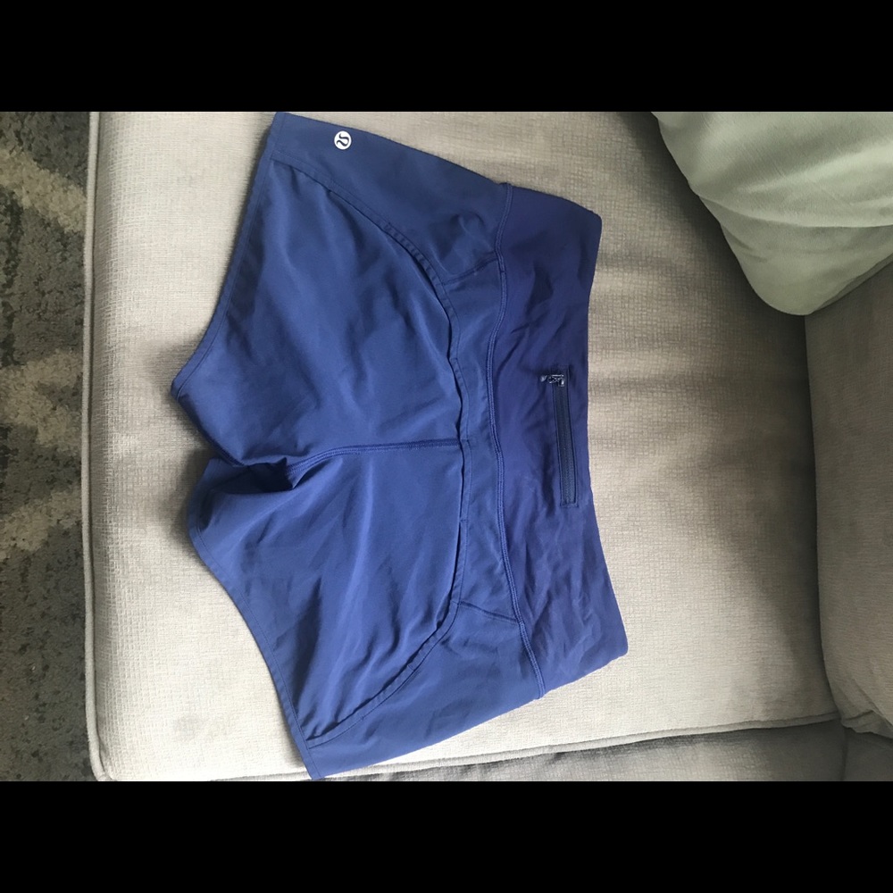 Lululemon navy blue Speed Up Shorts 2.5” inseam